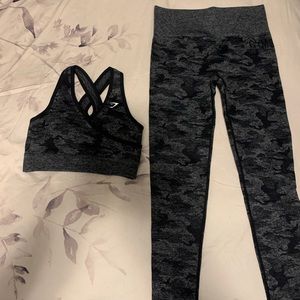 Gymshark adapt camo- black